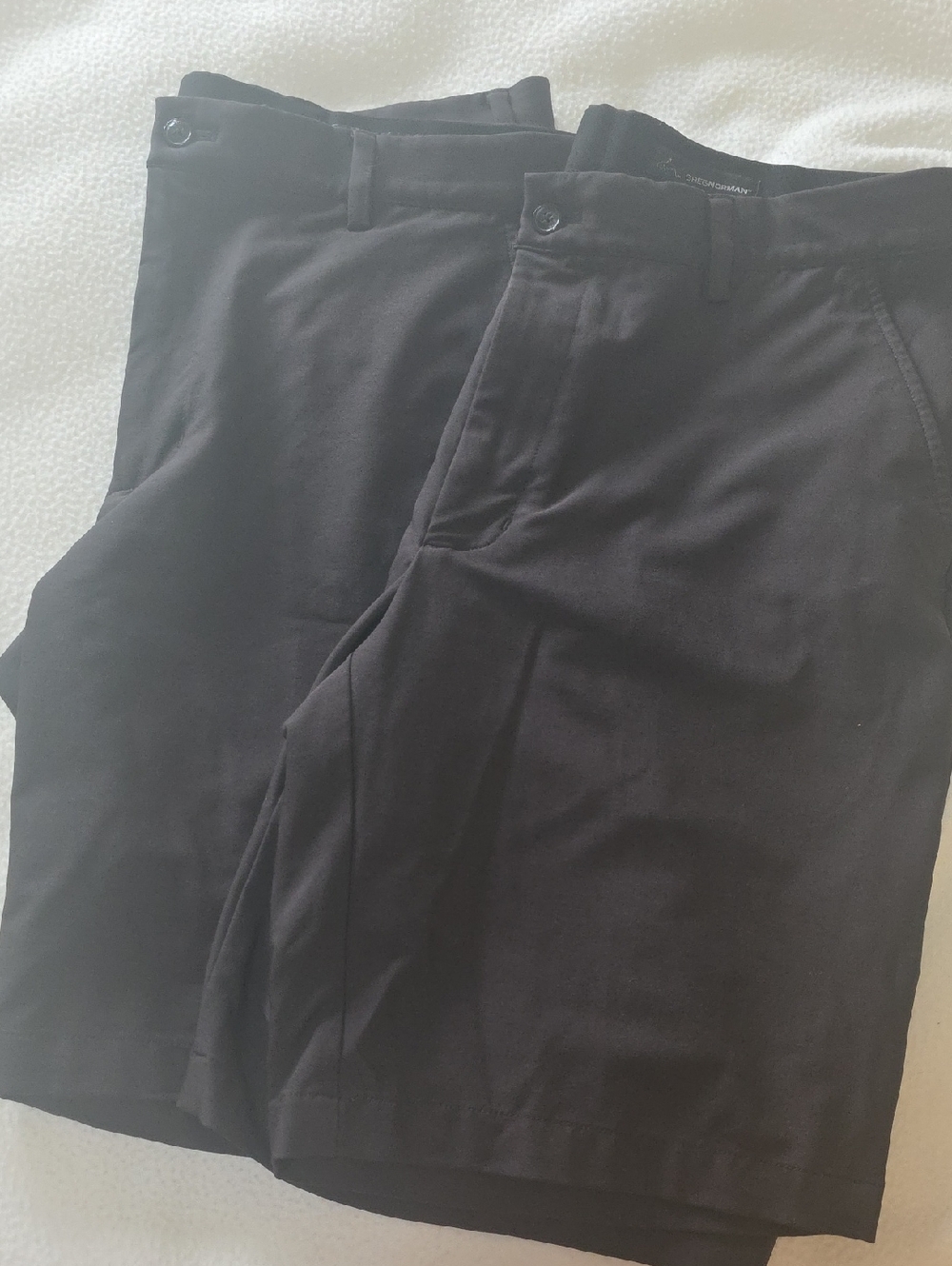 Greg Norman Collection Black Men's Shorts